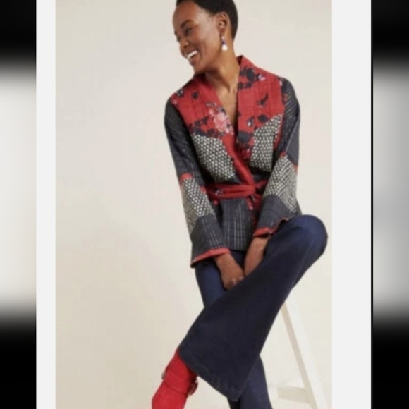 Anthropologie DOLAN Collection Ophelia Kimono Jacket Size M/L